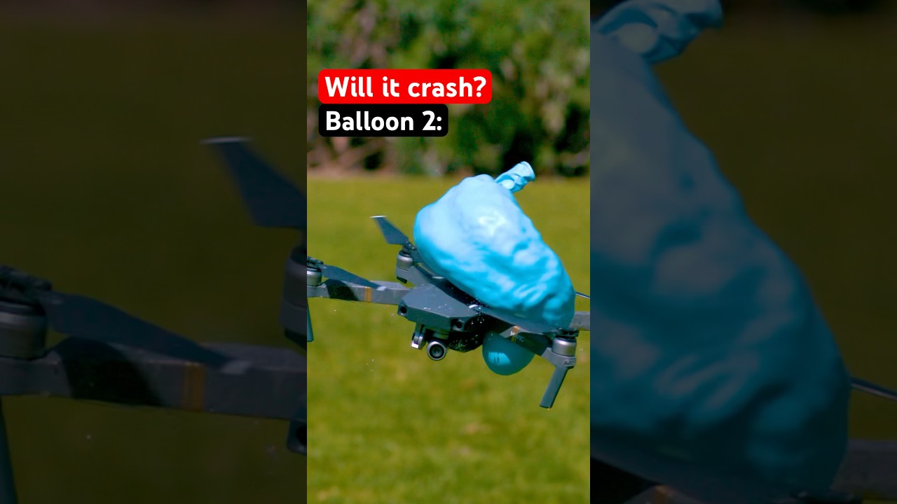 What crashes a drone? 🚁🎈
