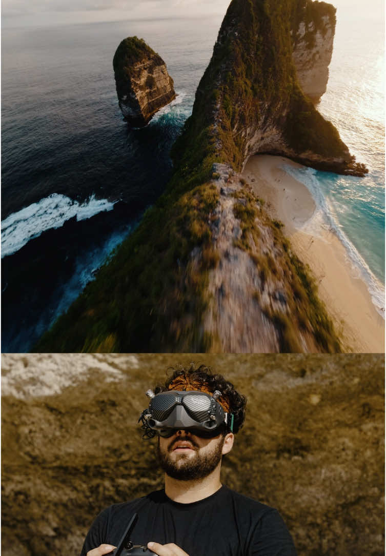 C'est pourquoi j'aime le FPV PT III, tellement de plaisir avec ce fly Kelingking Beach, Nus