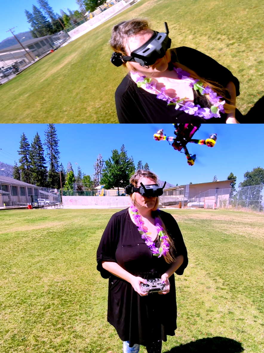 suis-je un maître de l'air ou un sorcier ? Quoi qu'il en soit, mon vol peut être assez magique