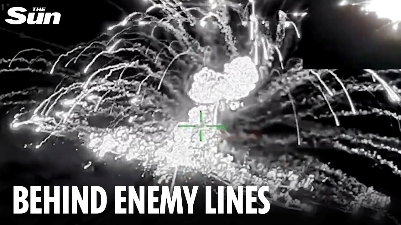 Ukraine drones WIPE OUT Putin missile launcher as troops drop grenades deep inside Russia