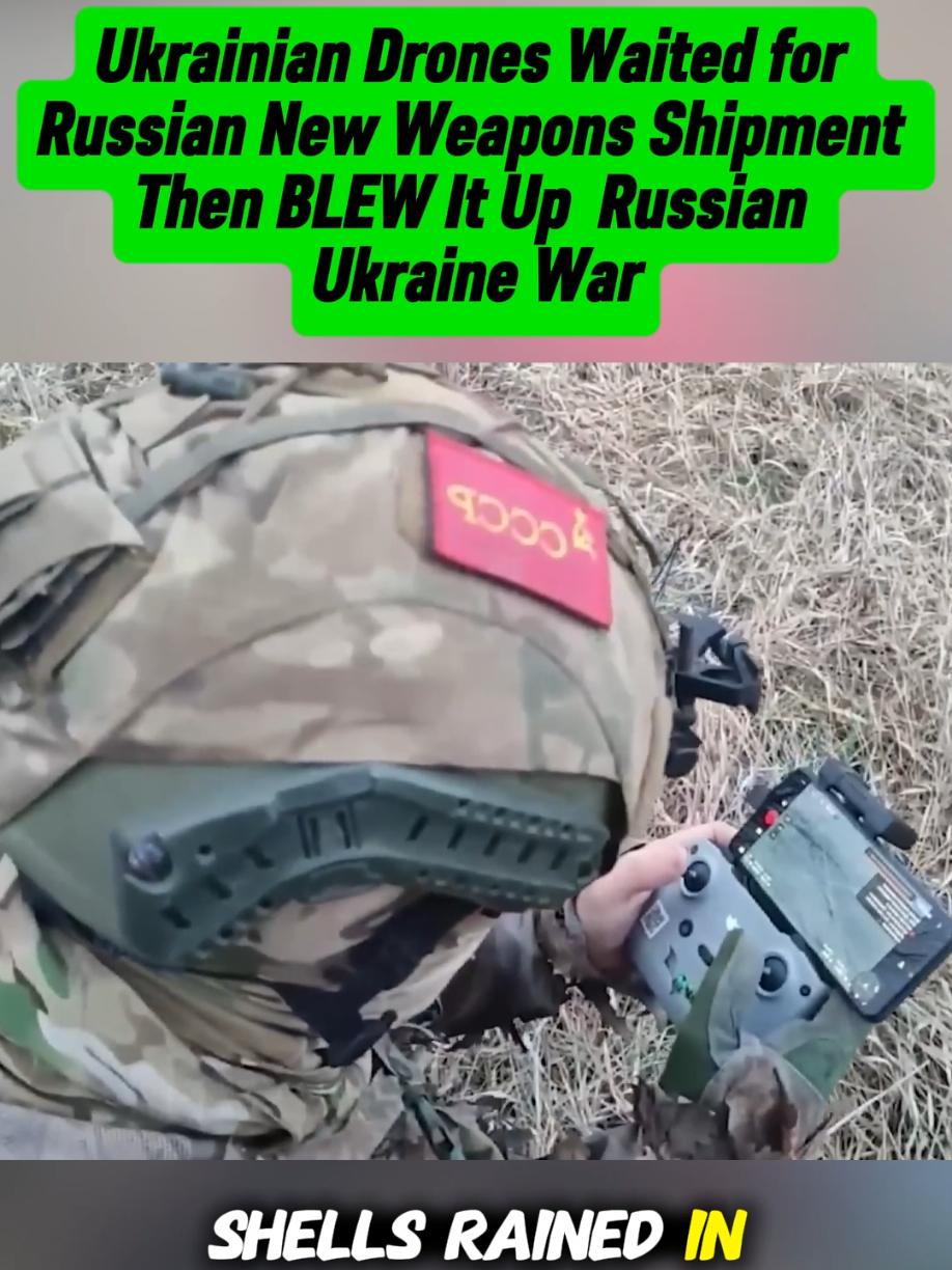 Des drones ukrainiens attendaient une nouvelle livraison d’armes russes, puis les ont fait exploser en Russie