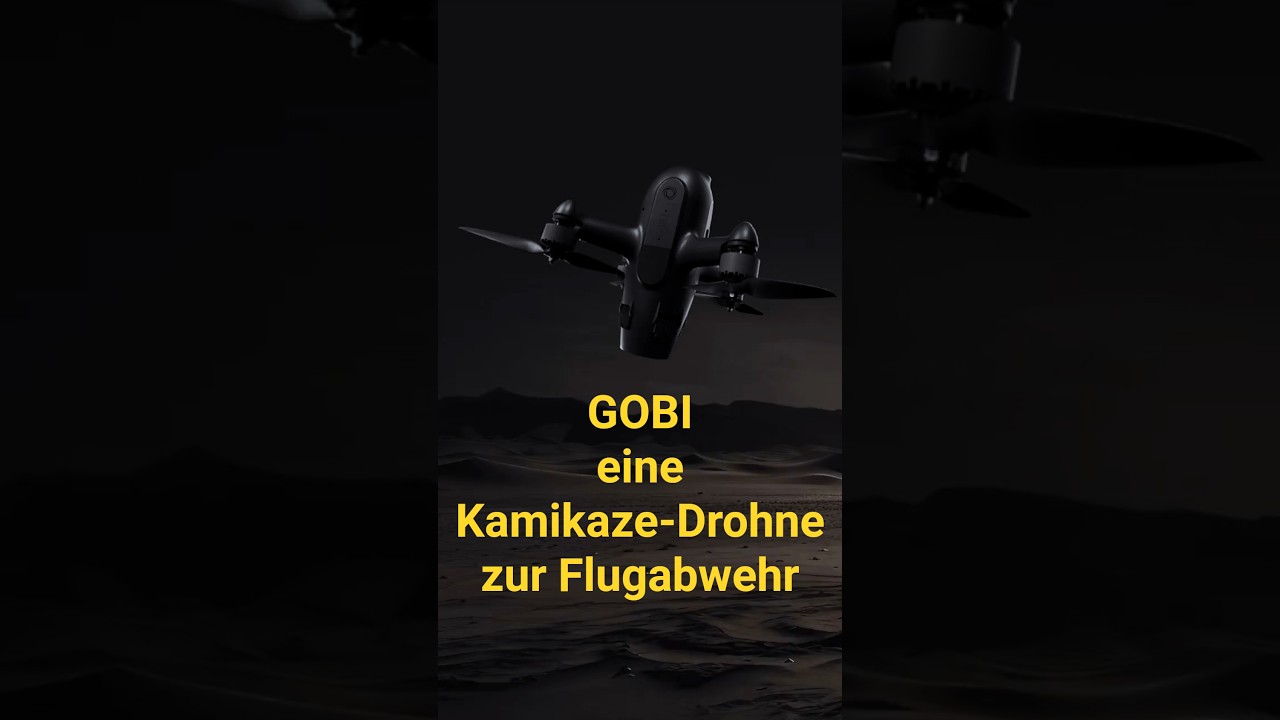 ⚡ GOBI – Die Drohne, die Drohnen jagt mit 250 km/h!