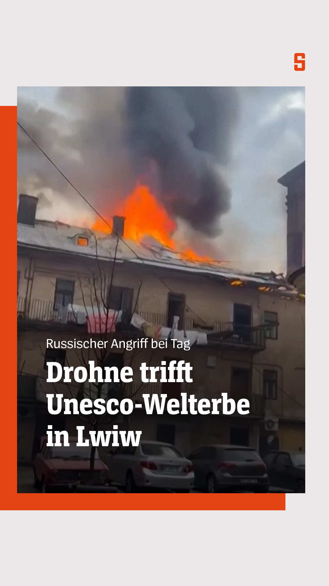 La Russie a attaqué le centre-ville centenaire de Lviv, dans l’ouest de l’Ukraine