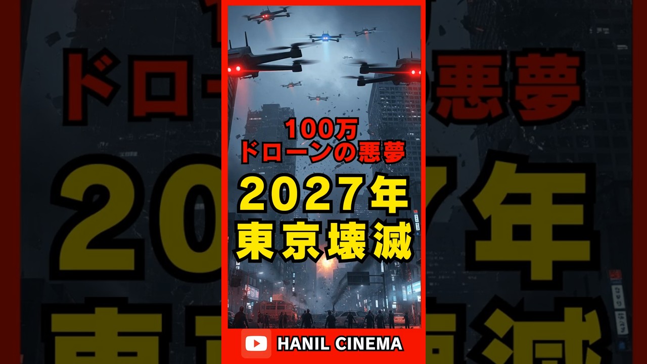 【2027年、東京壊滅】キラー・ドローン群襲撃シミュレーション