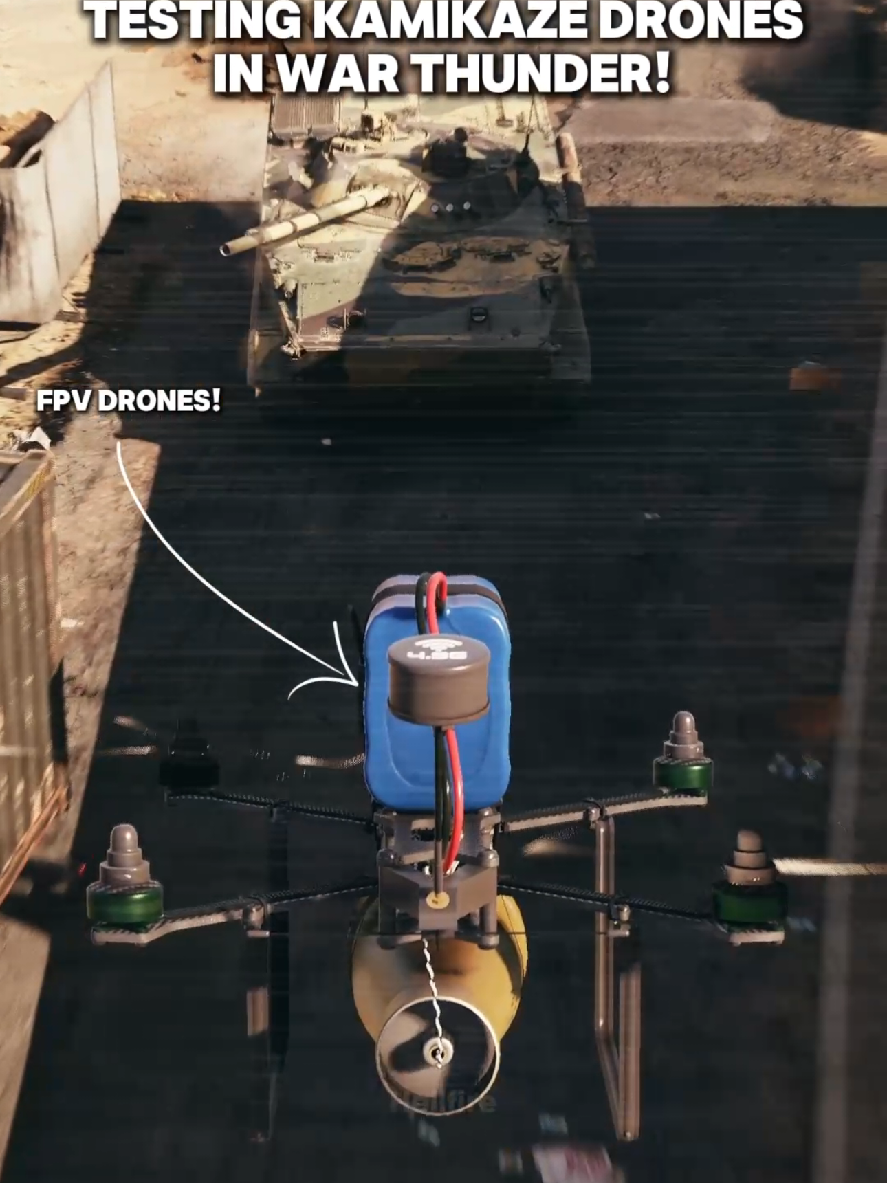 Quelle est la qualité des drones kamikaze dans Warthunder ?