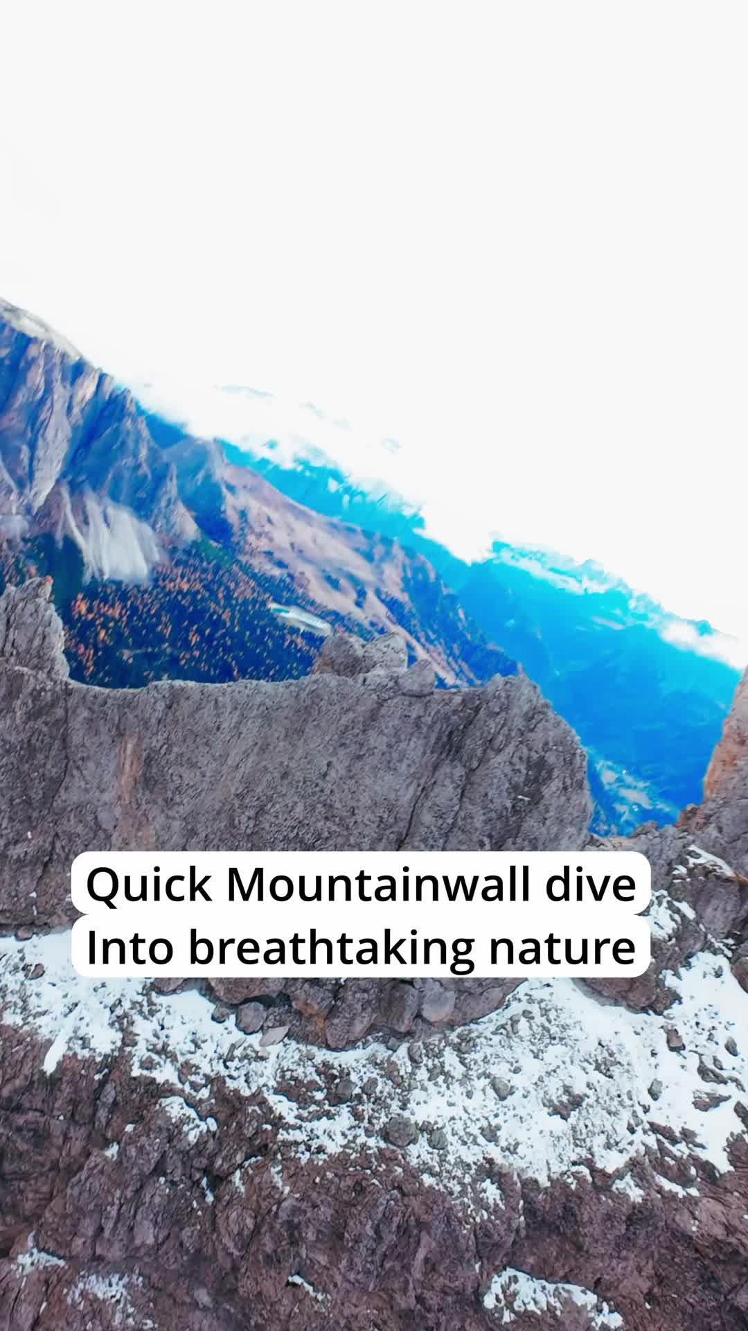 Une plongée en montagne FPV à couper le souffle au légendaire Passo Sella dans les Dolomites,