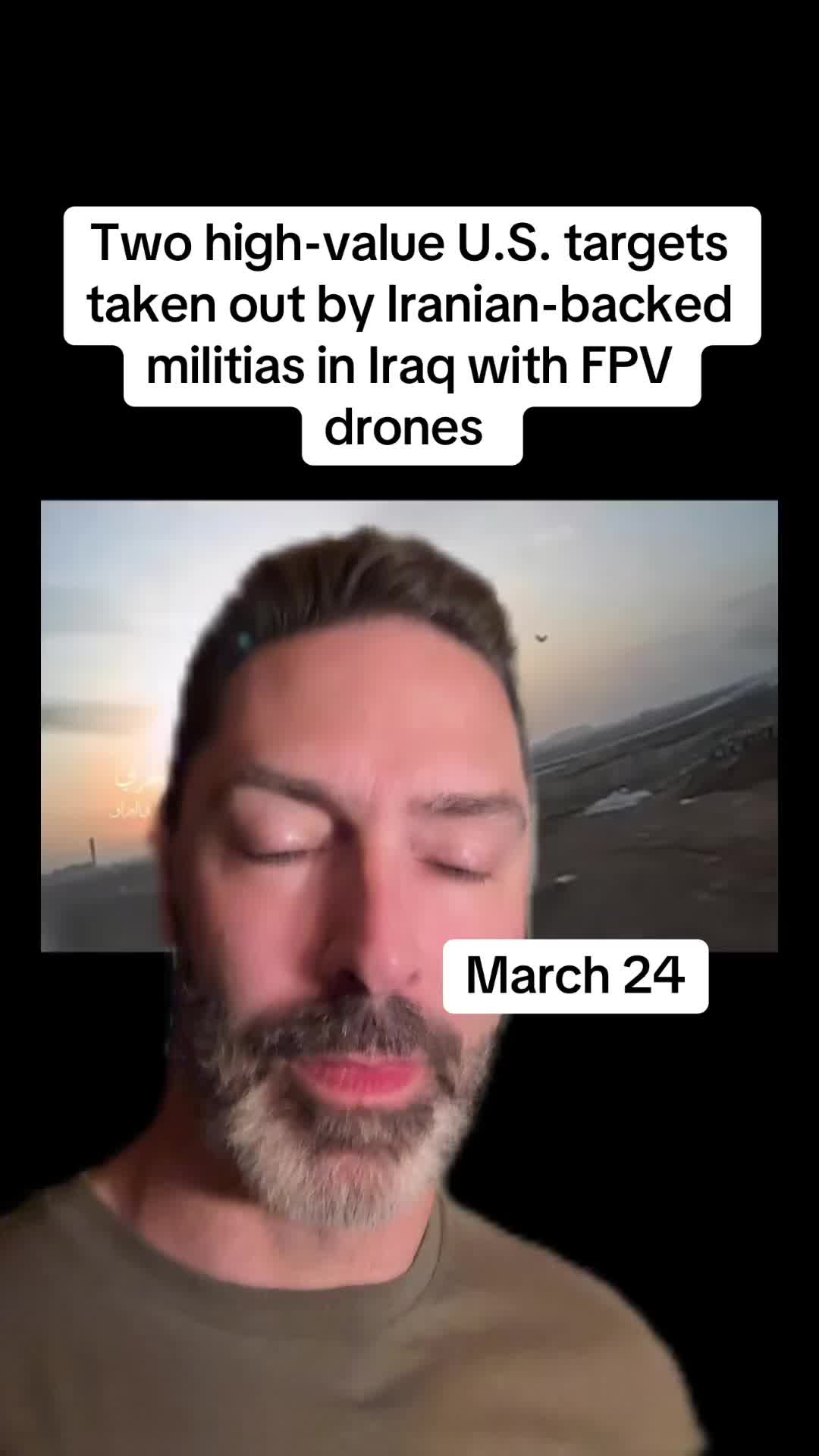 Deux cibles américaines de grande valeur détruites par des drones FPV pilotés par l'Iran