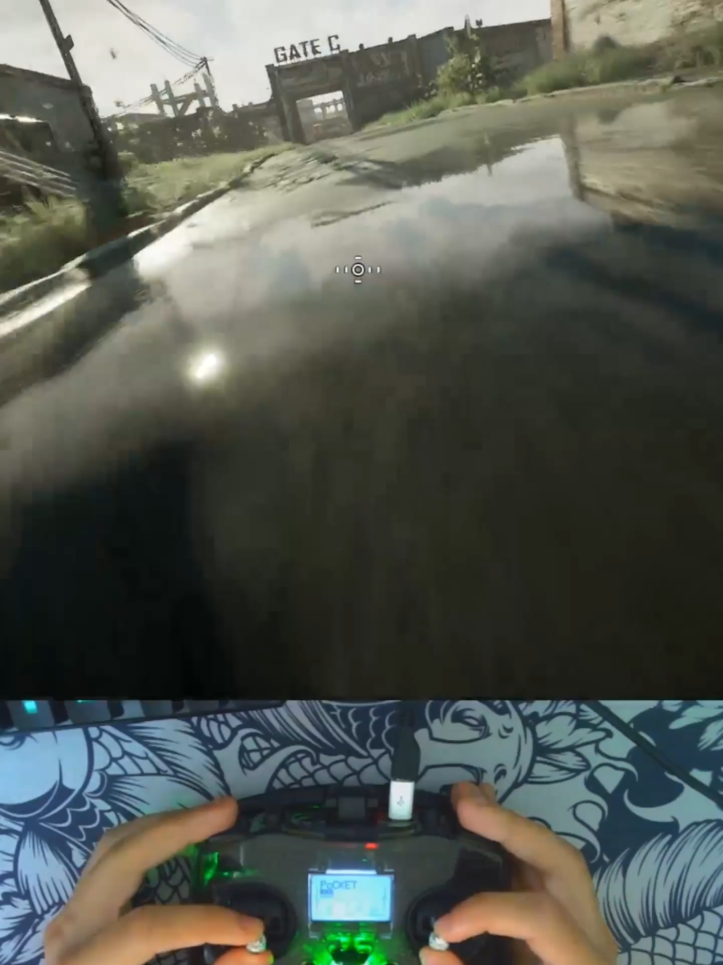 Pilote de simulation de ligne FPV de 5 semaines.