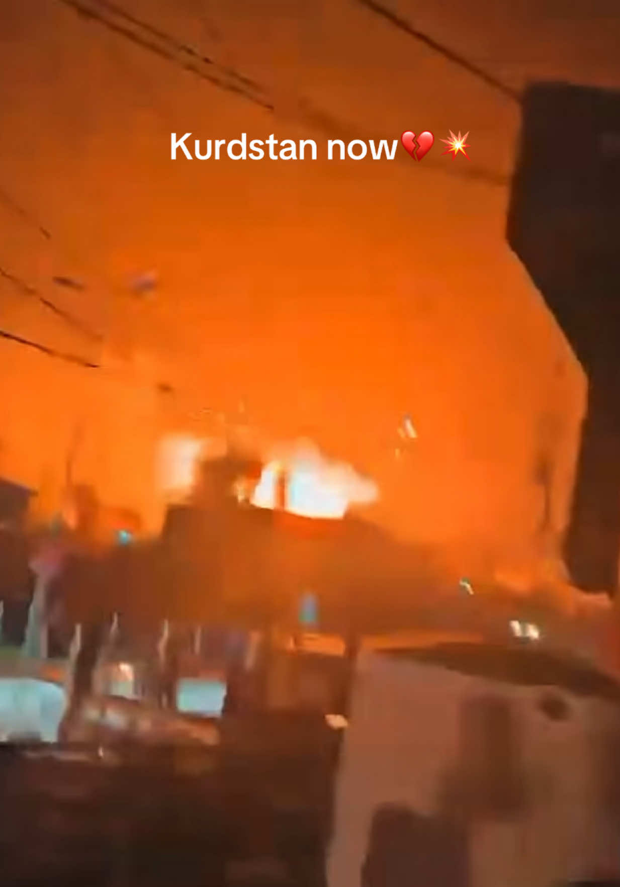 URGENT : Une nuit sanglante dans la région du Kurdistan ce soir, 28 mars 2026, une série
