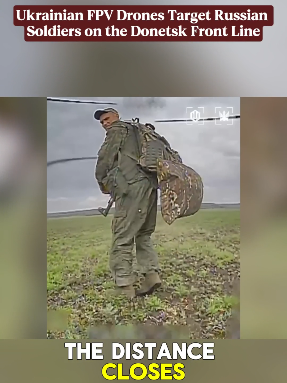 Des drones ukrainiens FPV ciblent les soldats russes sur la ligne de front de Donetsk