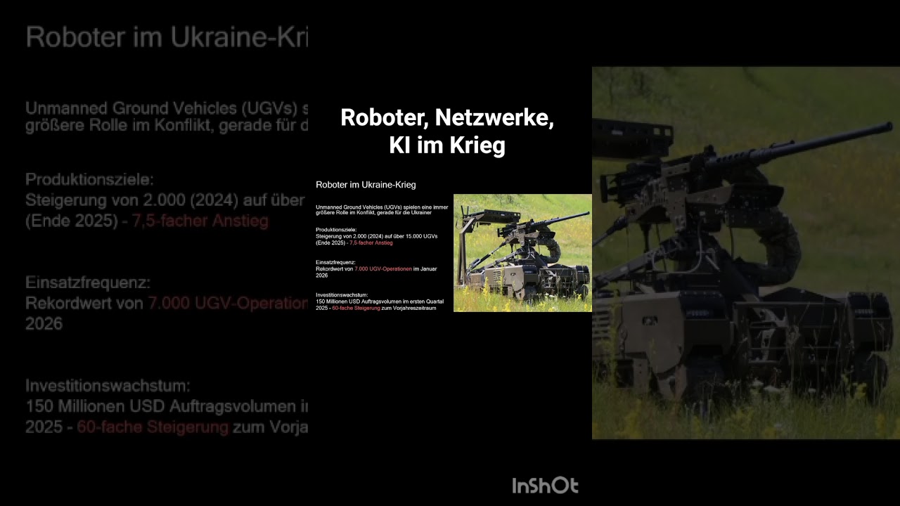 Drohnen und Roboter im Krieg #drohnenkrieg #ukraine #roboter #krieg #ki