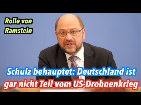 Martin Schulz (SPD) & Co kennen nicht Deutschlands Rolle im US-Drohnenkrieg #Ramstein
