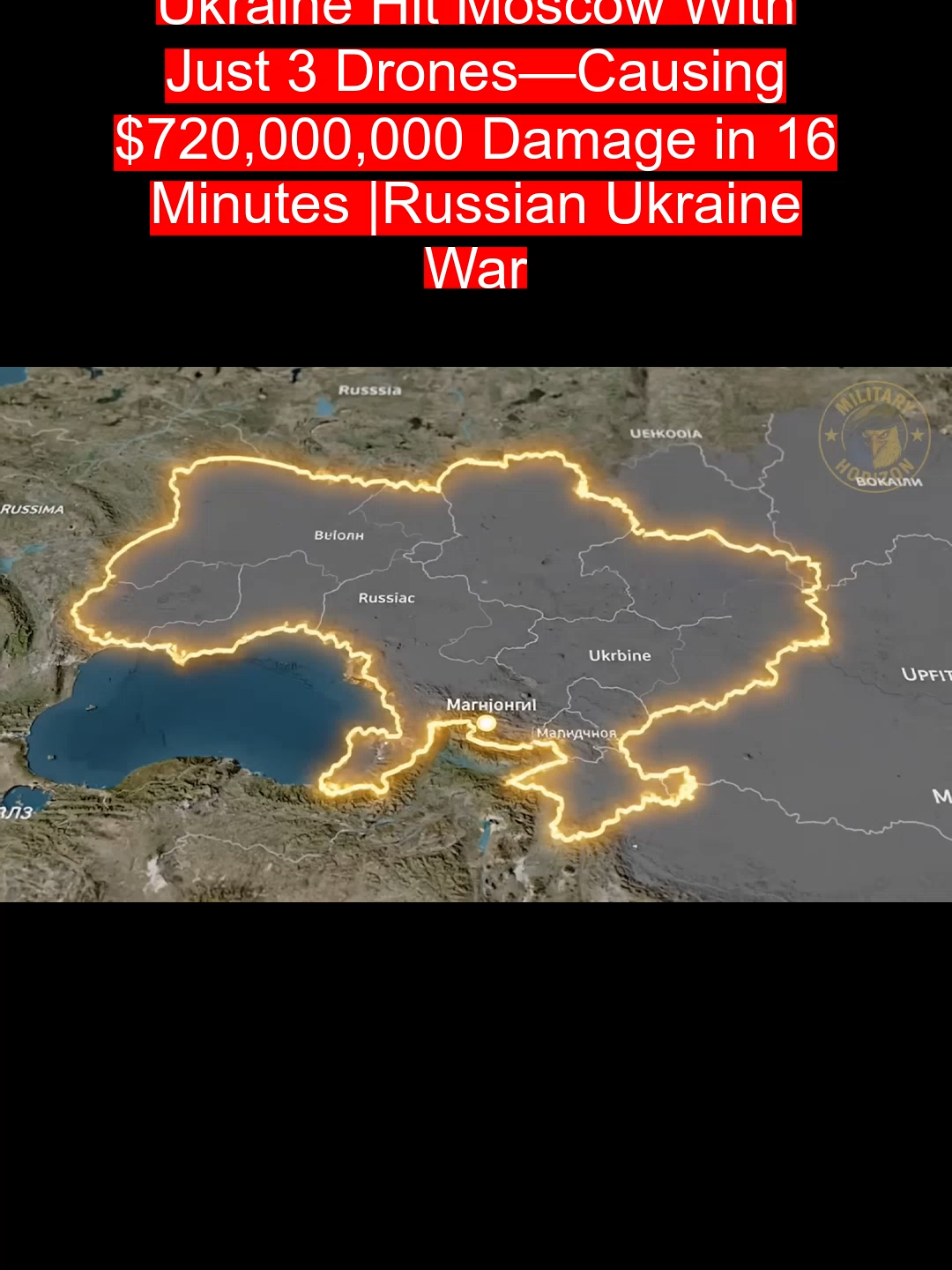 L’Ukraine a frappé Moscou avec seulement 3 drones, causant 720 000 000 $ de dégâts en 16 minutes