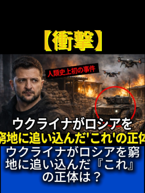 Quelle est la véritable nature de « ceci » qui a poussé l’Ukraine à plonger la Russie dans une situation difficile ? guerre de drones