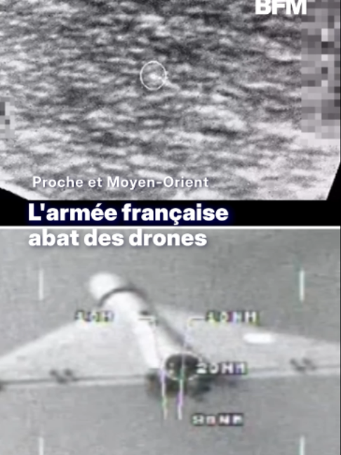 Plusieurs drones ont été interceptés par des Rafale français qui opèrent au Moy
