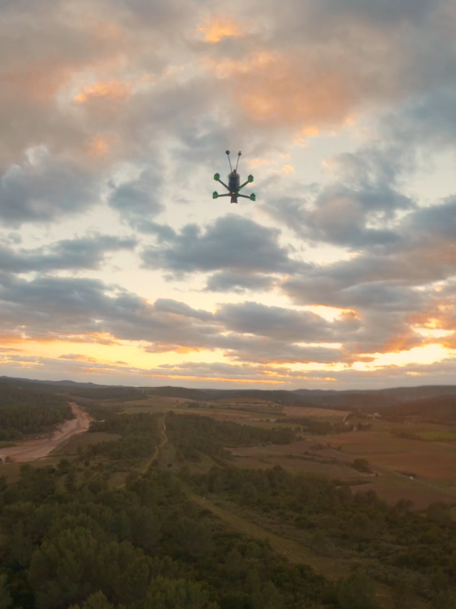 Chasing au Mont Redon avec