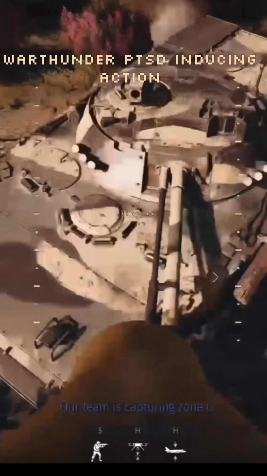 Images supplémentaires de drones d'infanterie FPV dans War Thunder, présentant des actions qui