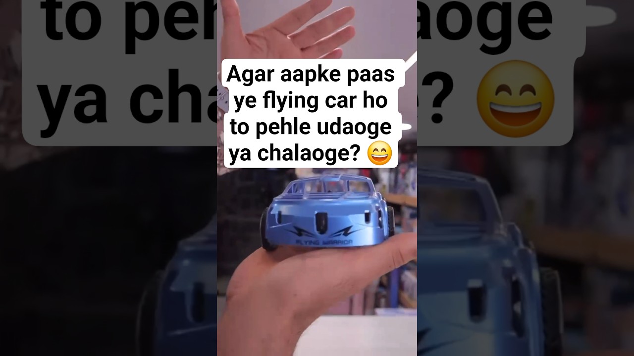 😳 Ye Car Ud Bhi Sakti Hai! Flying Car Drone 🚗✈️ #ytshorts #shorts