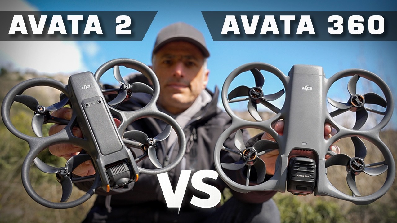 DJI AVATA 360 vs AVATA 2 : Deux drones différents !