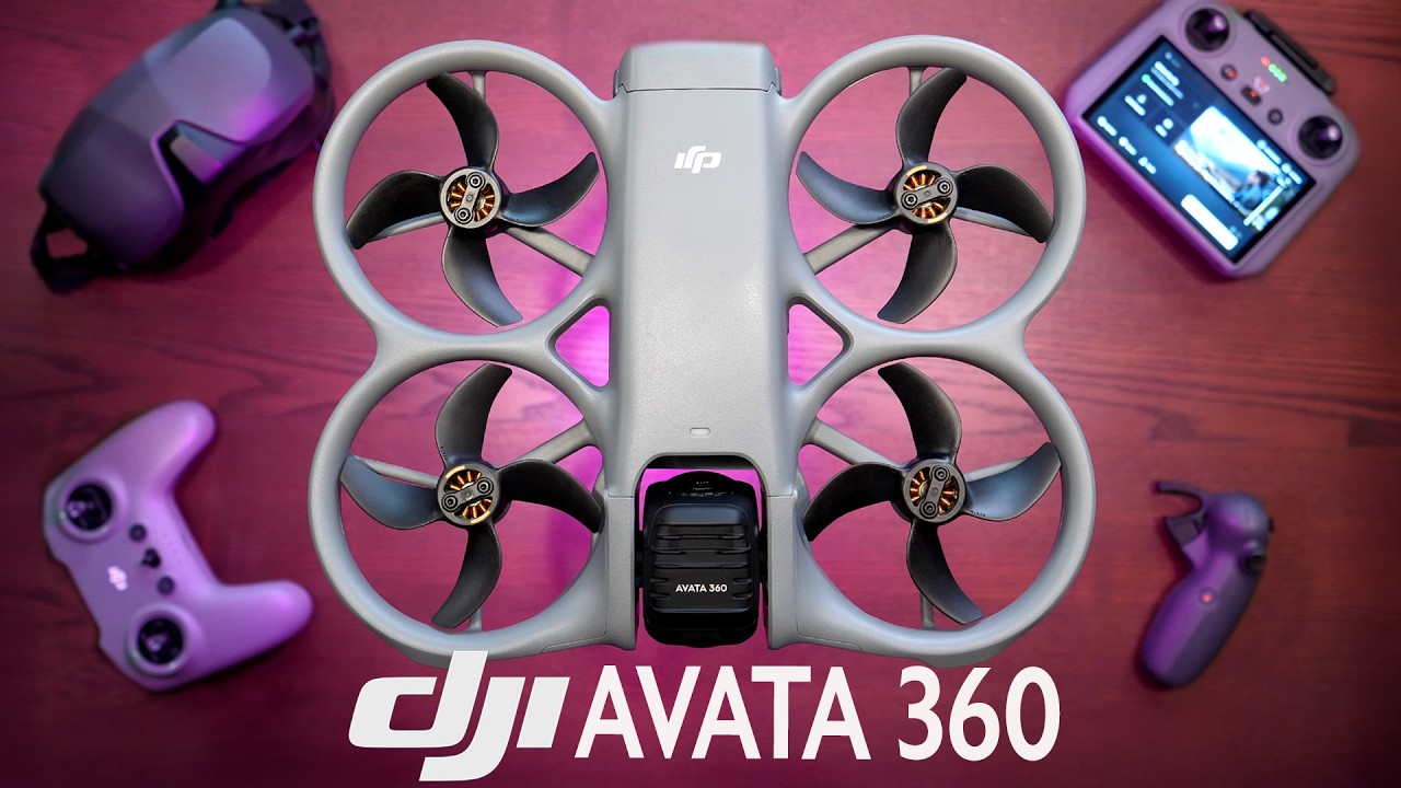 DJI AVATA 360 8K FPV Drone Review - Almost Without Compromise!