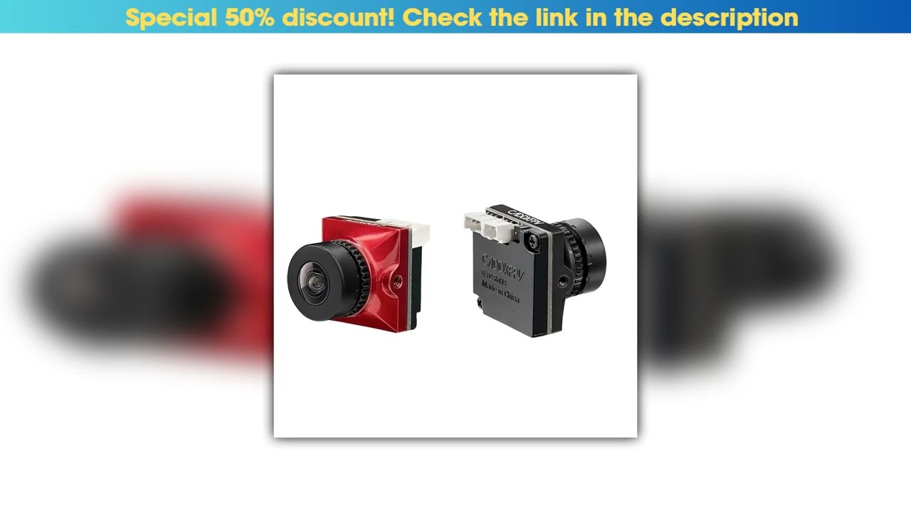 Slide Caddx Ratel 2 V2 FPV Camera Ratel2 2.1mm Lens 16:9/4:3 NTSC/PAL Switchable 19*19mm Super WDR•