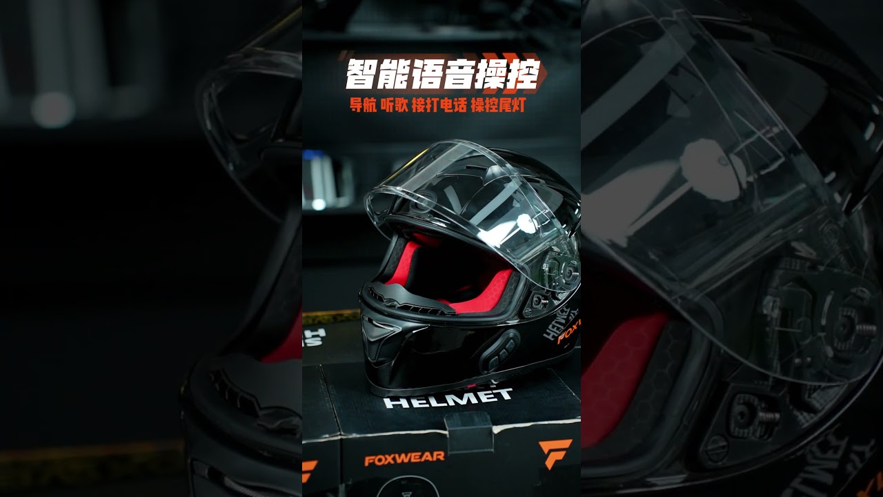 Foxwear AI helmet with camera-1,bluetooth and WIFI,for motorcycle,bike,skate,mountain bike,outdoor