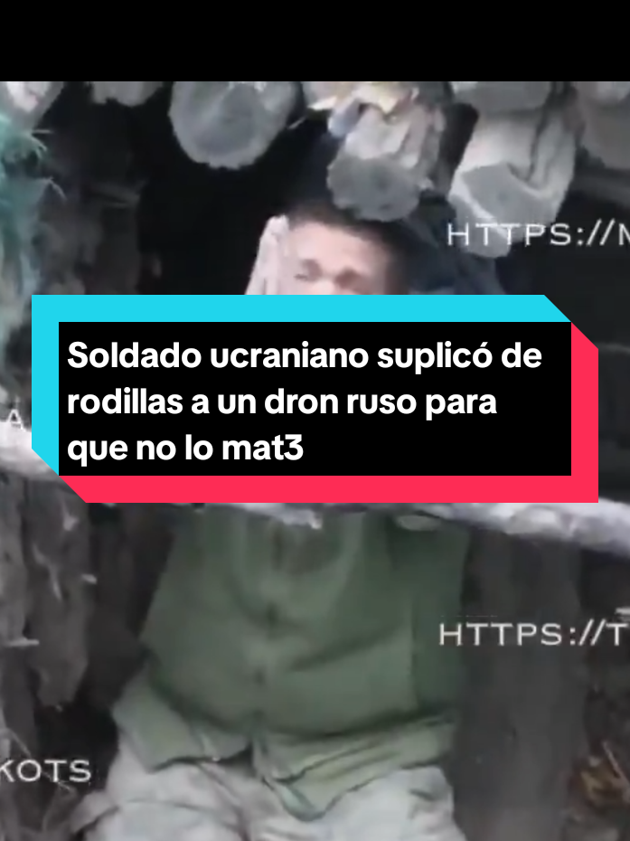 Un soldat ukrainien a supplié à genoux un opérateur de drone russe de