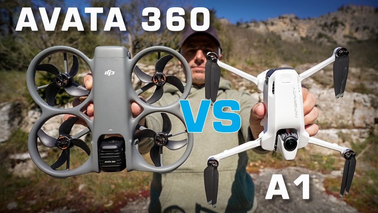 DJI AVATA 360 vs ANTIGRAVITY A1 : Lequel de ces drones 360 est le meilleur ?