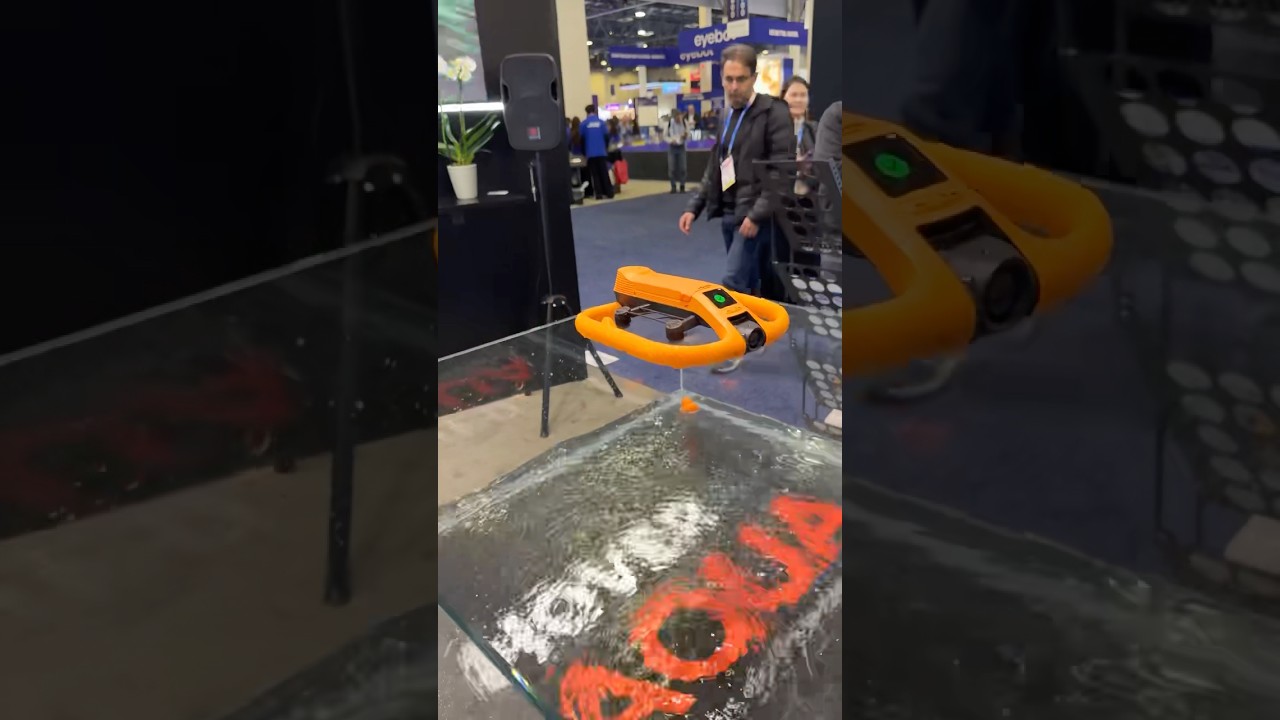 Drone that lands in WATER!  -  CES 2026