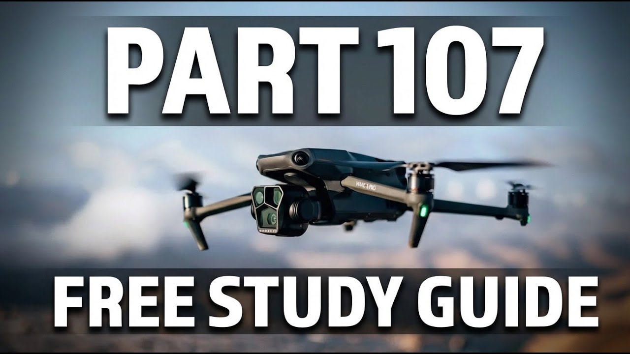 FREE Part 107 Study Guide- FAA Drone Certification Exam 2026-2027