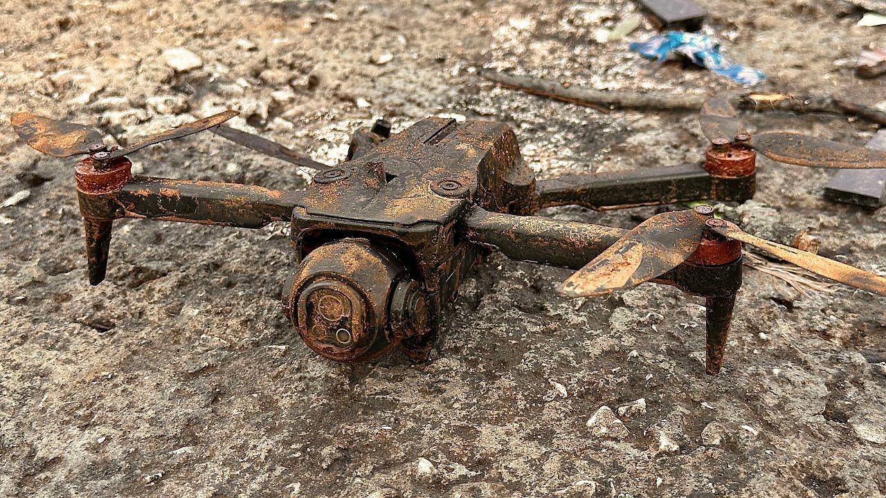 Full restoration of rusty old MAVIC 4 PRO flycam drone