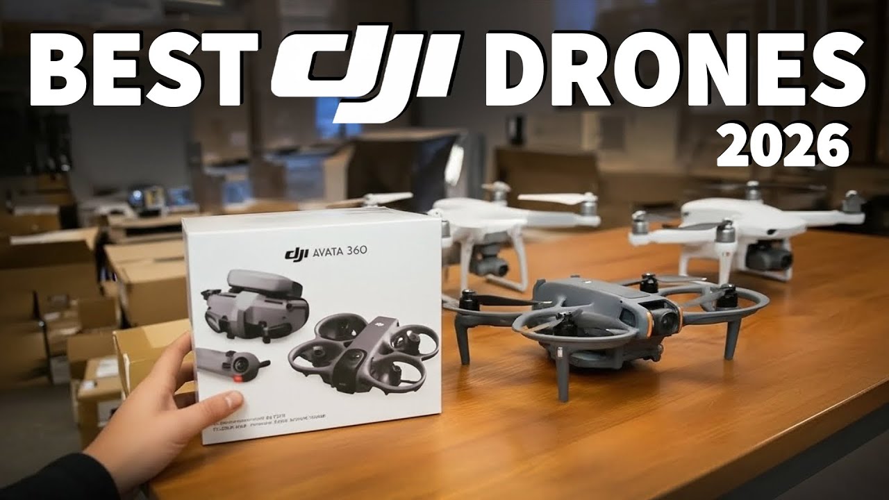 Top 10 Best DJI Drones for 2026 – This List Will Blow Your Mind! The Tech Side