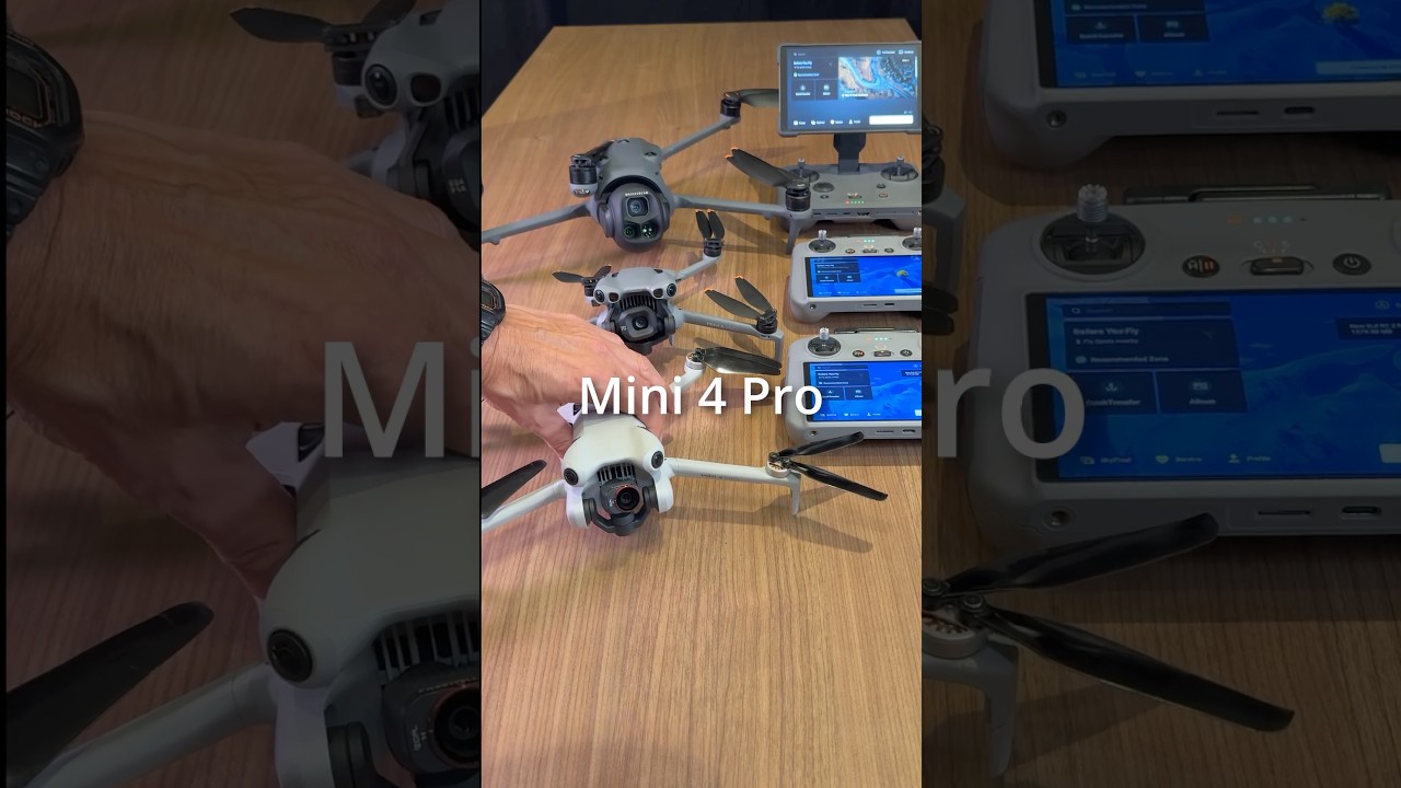 🔥Best Gimbal Startup? Mini 4 Pro vs Mini 5 Pro, Mavic 4 Pro! 🚀#dji #drone #shorts