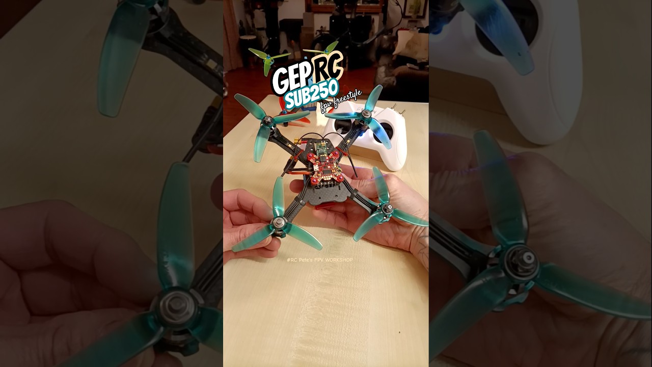 NEW! GEPRC SUB250 PRO FPV DRONE BETAFPV LITE 2 RADIO REVIEW SPEEDX 1408 MOTORS #DIGITAL CADDX DJI 04