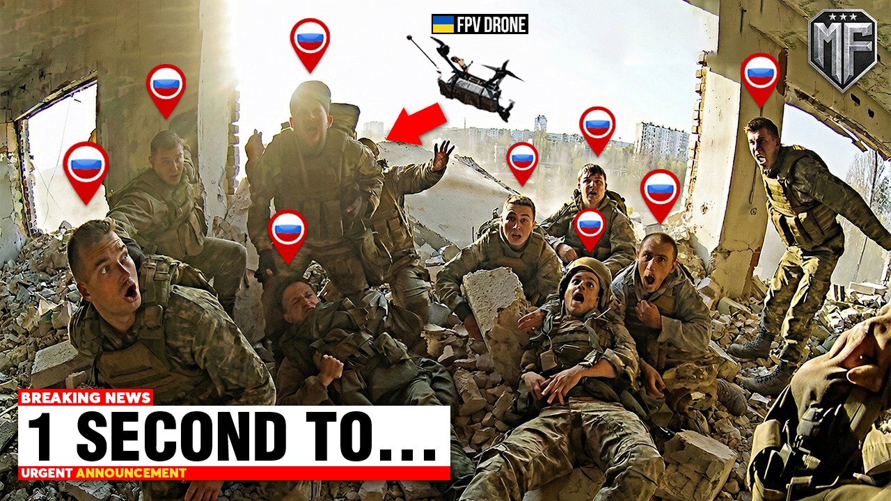 Ukrainian FPV Drone Flew Into a Shelter Full of Russian Soldiers - Then This Happened...