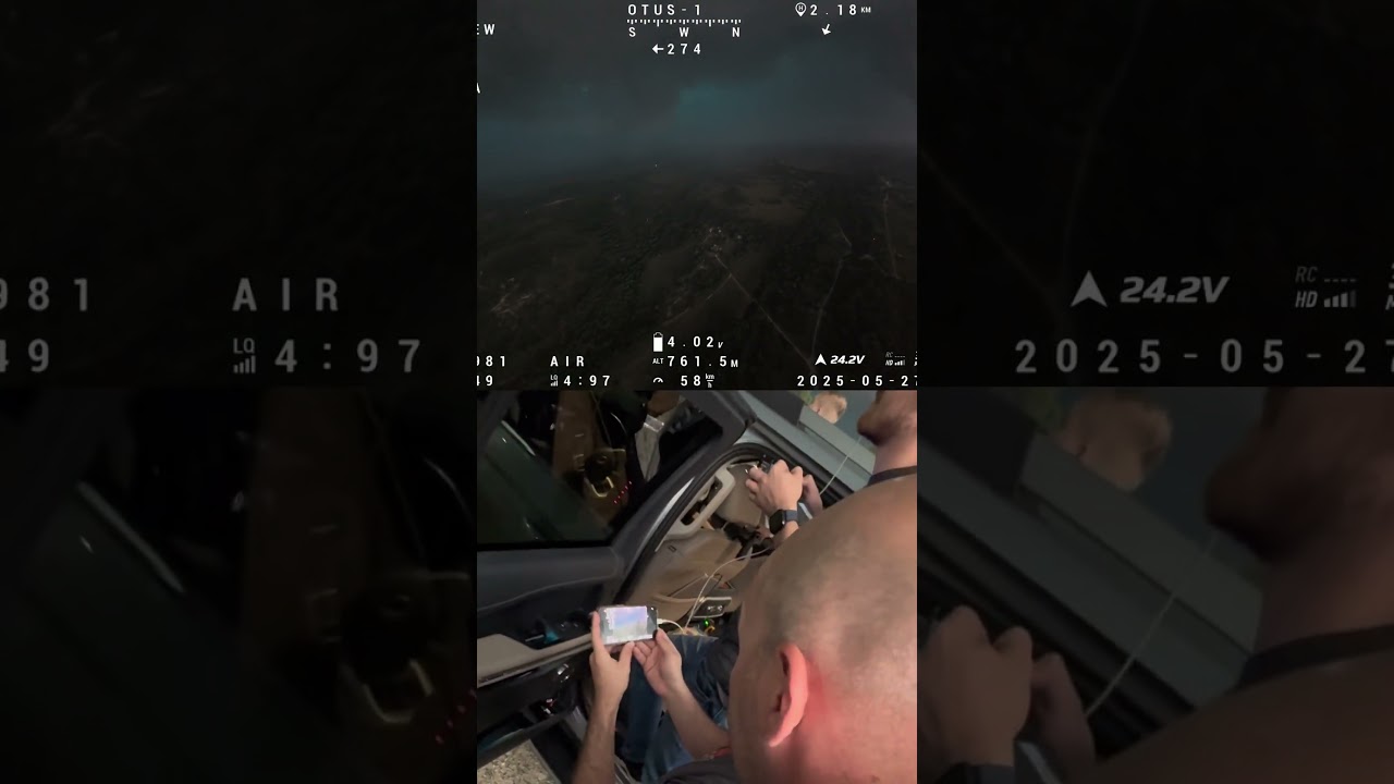 #fpv #drone flight into potential #tornado last May!