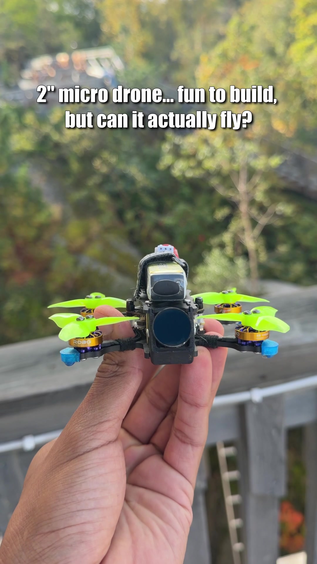 Quad micro freestyle de 2 pouces de petite taille qui contient beaucoup de puissance dans ces minuscules