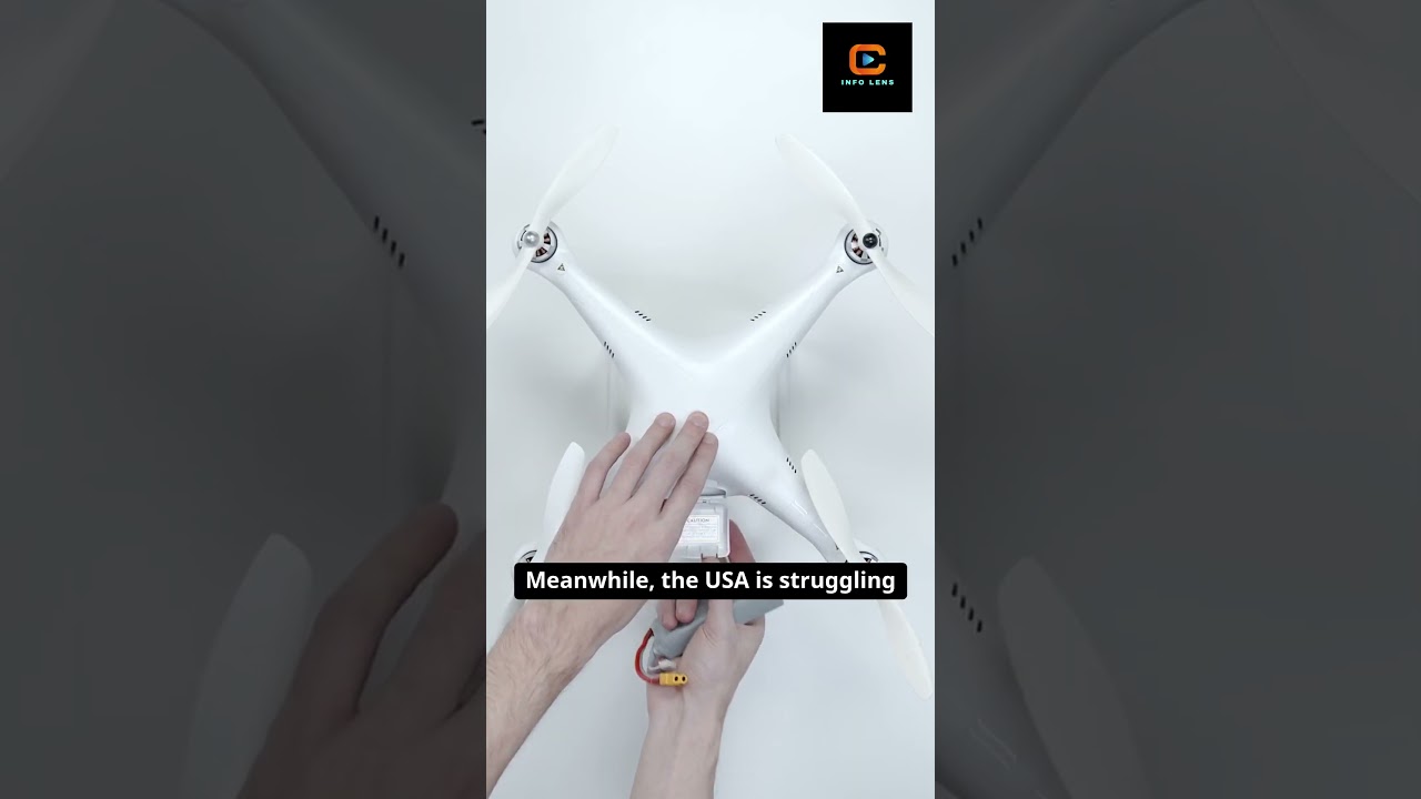 China’s Drone Army Is Ready — America Isn’t 🚨China vs USA ⚔️ #infolens #chinavsusa #facts