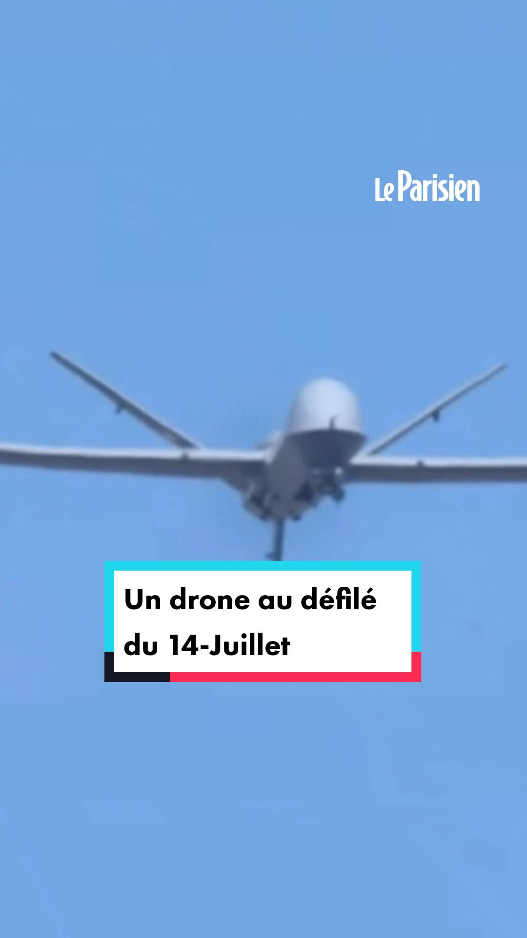 Pour la toute première fois, un engin sans pilote va survoler les Champs-Elysée