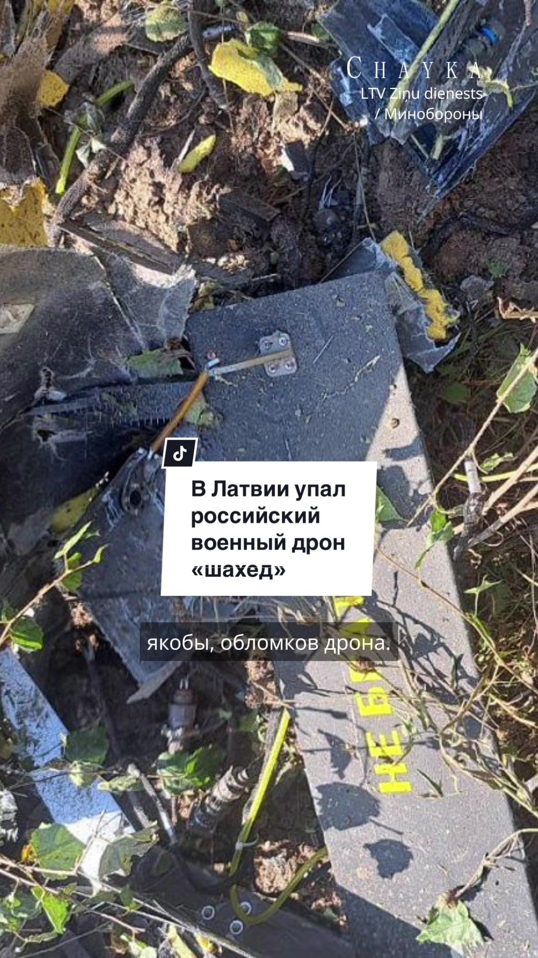 Un drone militaire russe s'est écrasé sur le territoire letton. Nous vous dirons tout ce qui se passe maintenant