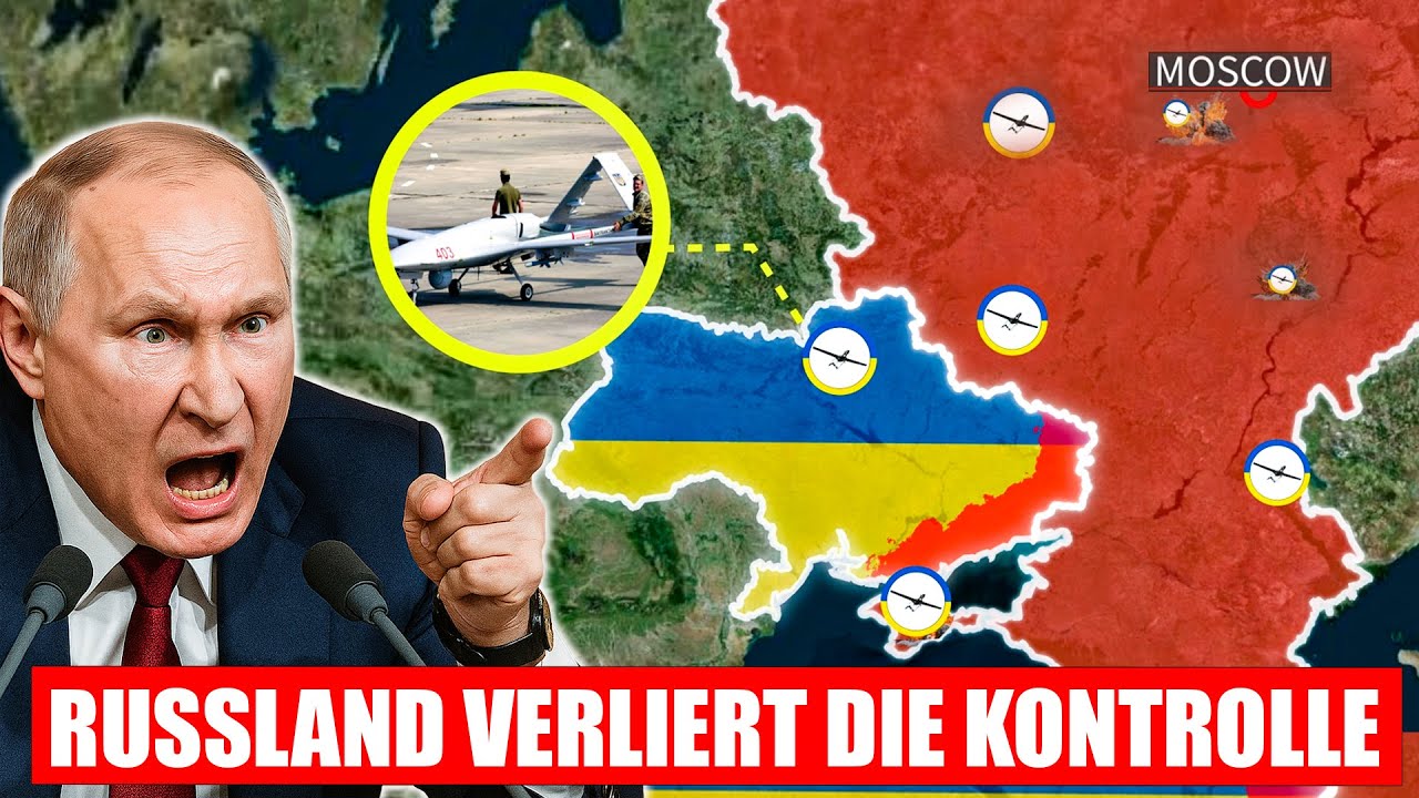 Russlands Luftabwehr bricht zusammen – Ukraine dominiert mit asymmetrischem Drohnenkrieg!