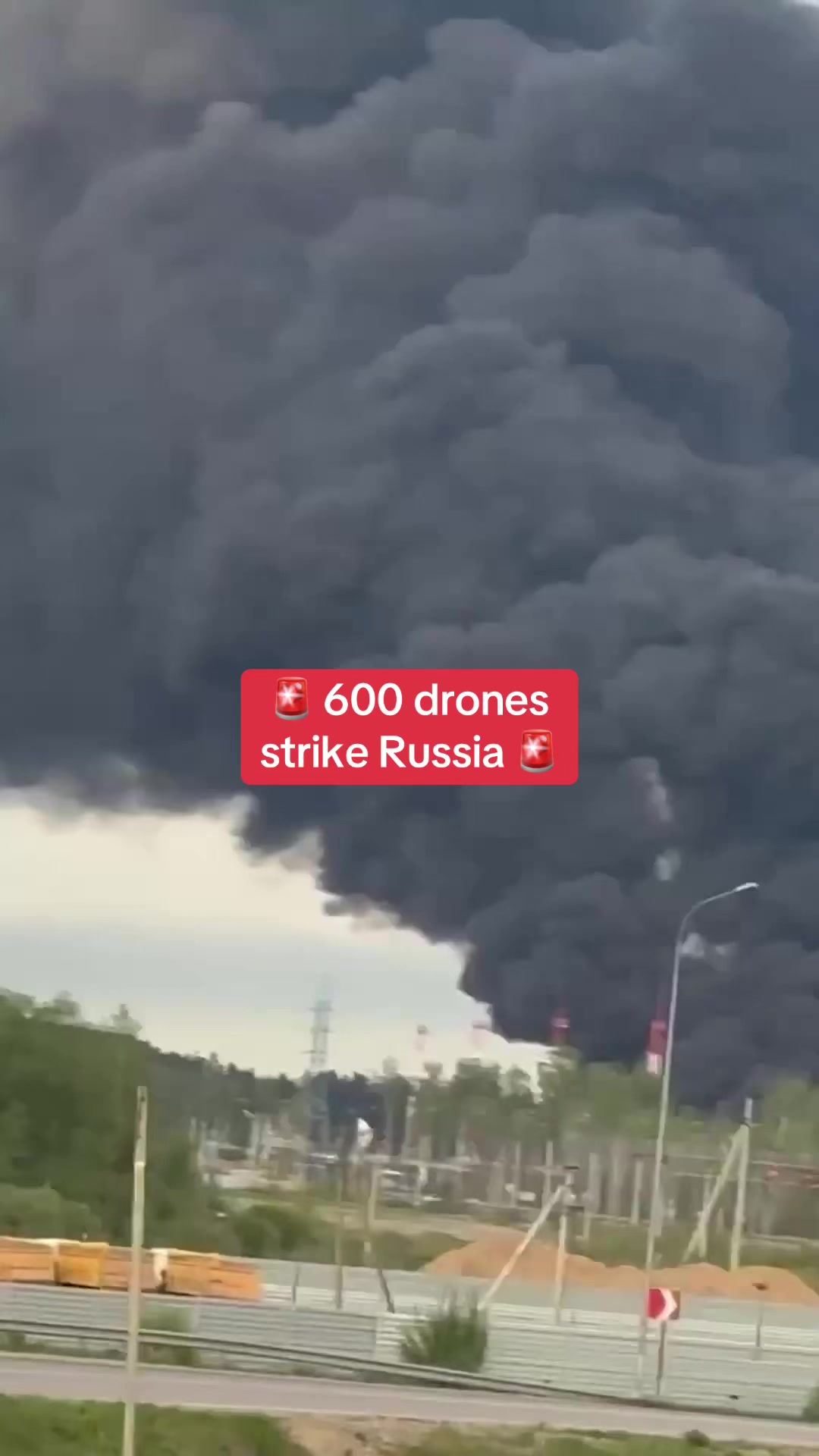 L'Ukraine a lancé un barrage massif de près de 600 drones dans le cadre de sa plus grande attaque