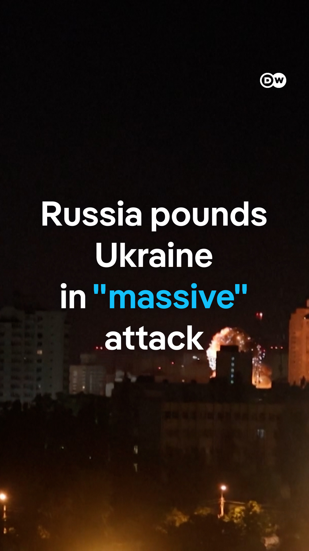 La Russie a frappé l'Ukraine avec des drones et des missiles balistiques lors d'une attaque nocturne