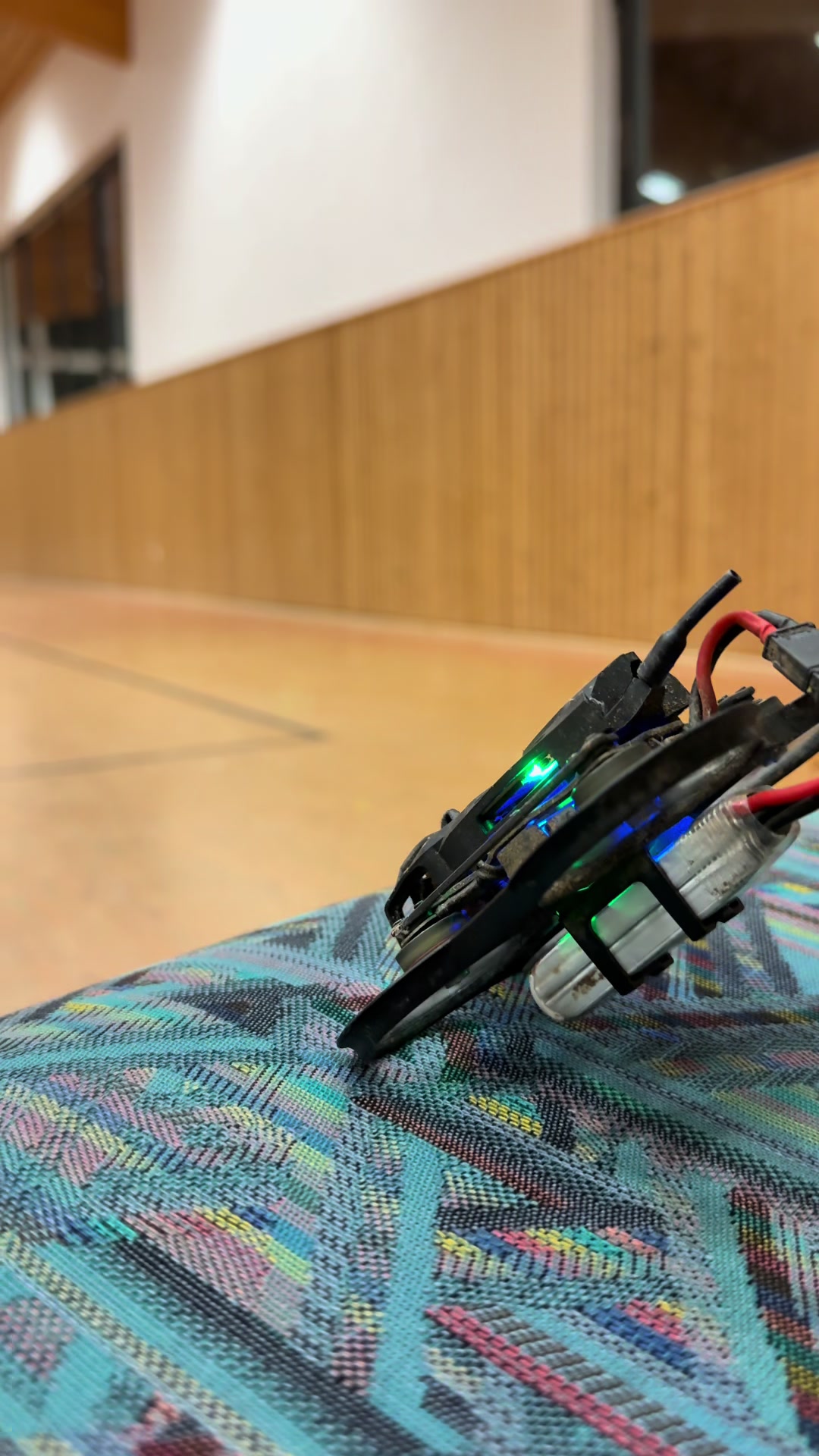 Départ de course avec le Pavo Femto
