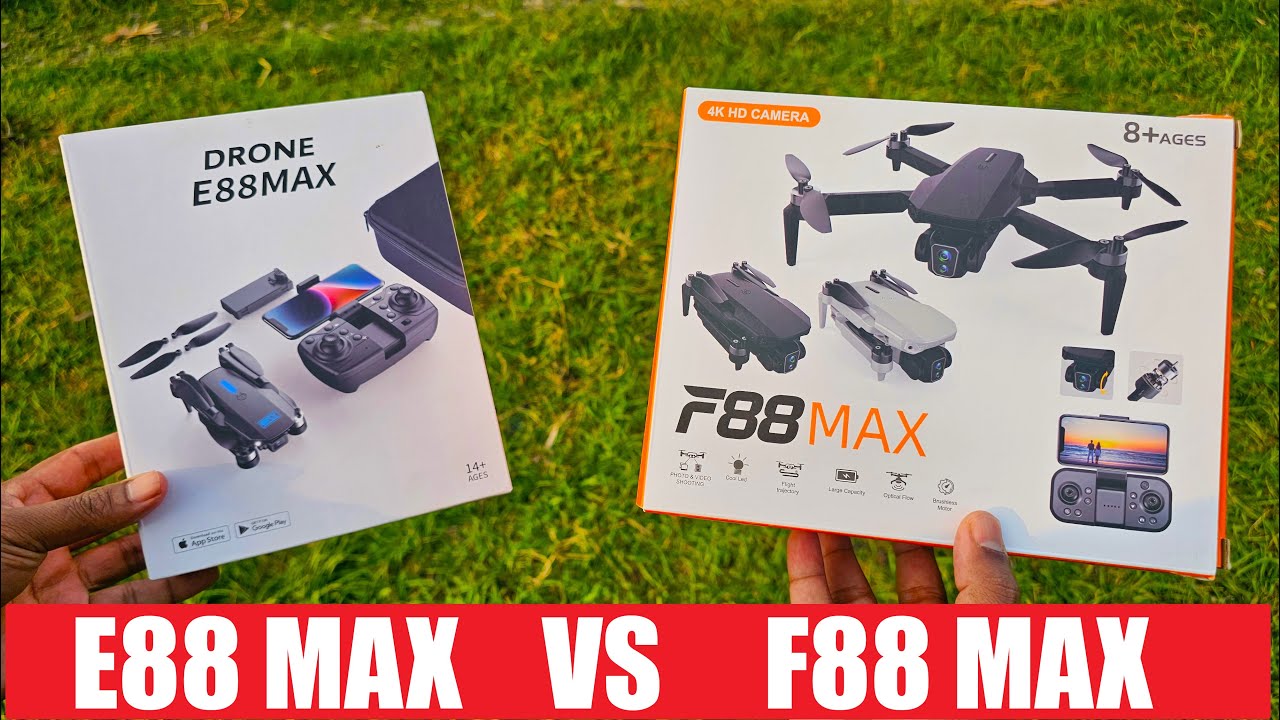 E88 MAX Drone vs F88 Max Drone | Which One Is Better? Camera Test, Range & Flight Time (2026 Review)