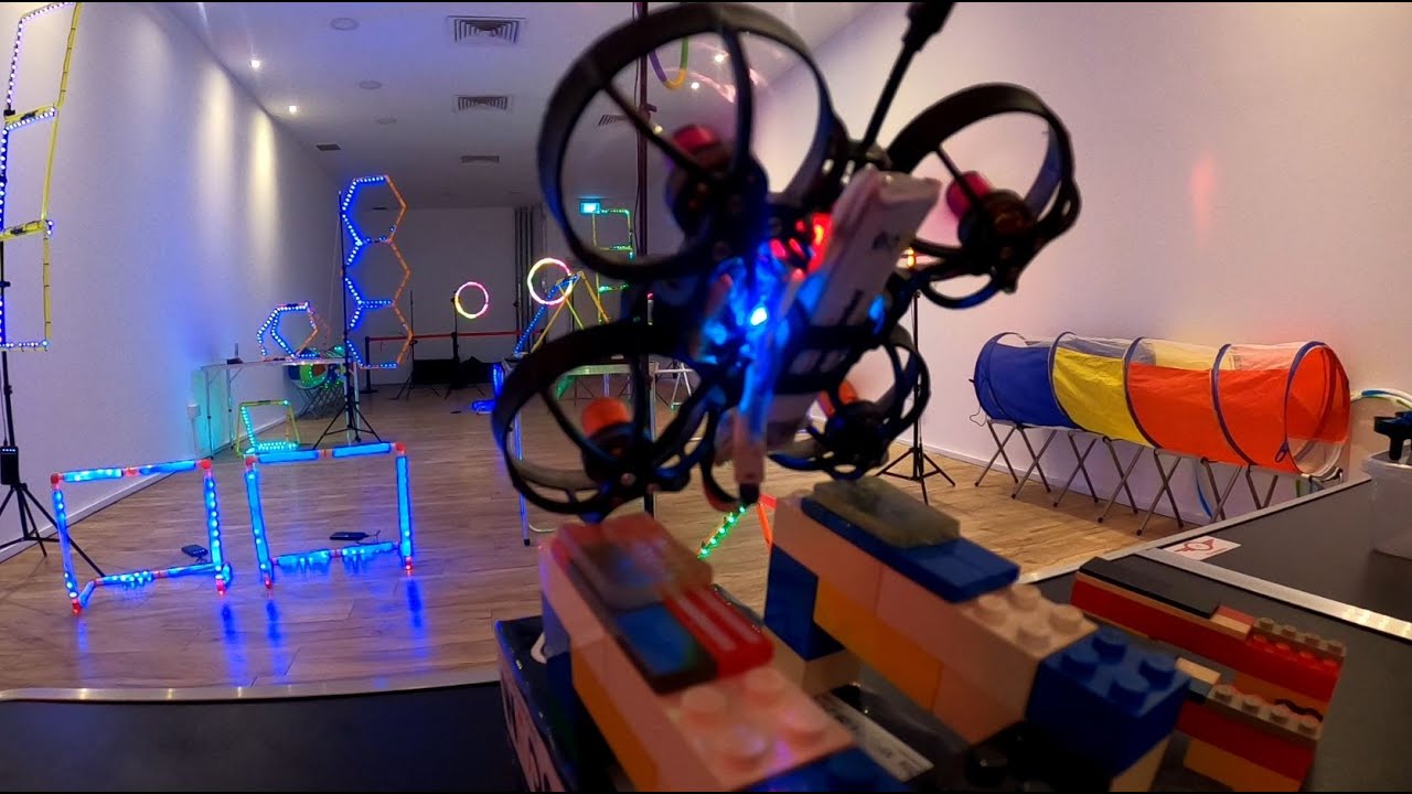 Tiny Whoop Launch Control | Race Practice @ ThrottleUp Arena