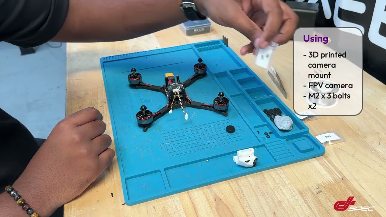 DSpec Racing FPV Drone Racing Analog/HDZero Assembling Kit Series 2 Build Tutorial