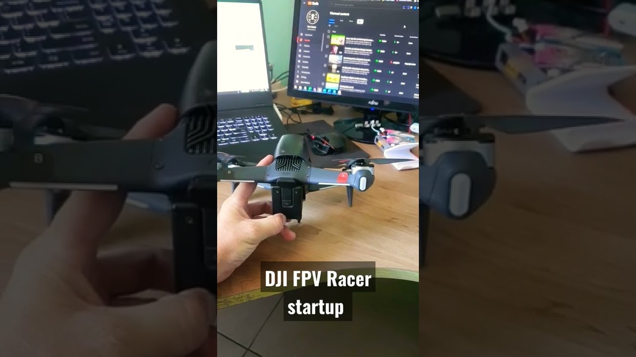 SO DAMN COOL! | DJI FPV Racer startup #shorts