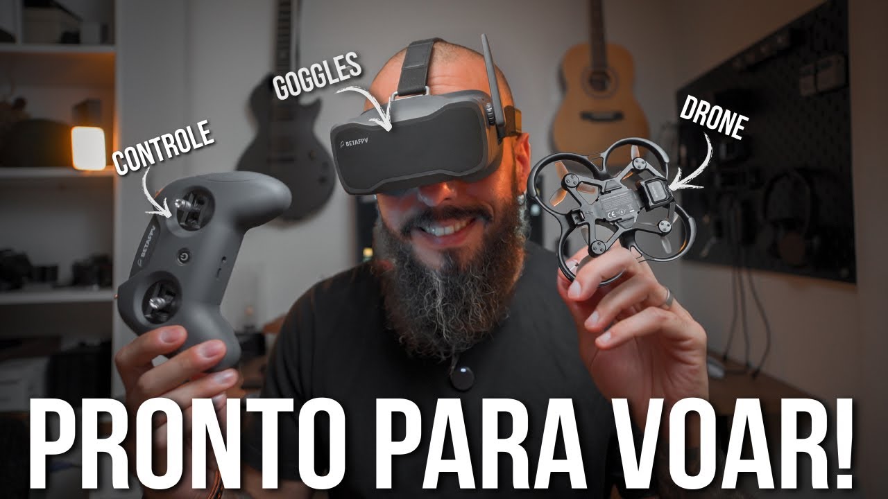 Drone FPV barato e INDESTRUTÍVEL para iniciantes? BetaFPV Aquila 16 Kit!