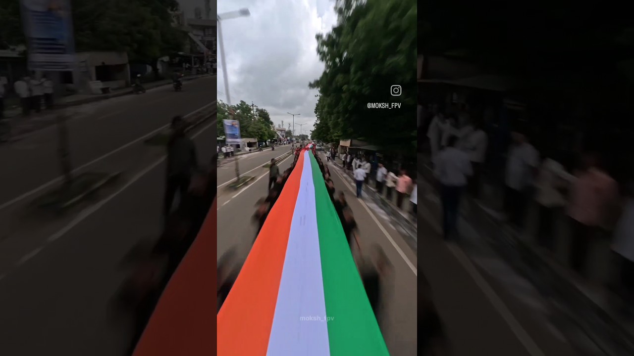 biggest flag reli ever 😉 #fpv #flag #independenceday #drone #police #reli